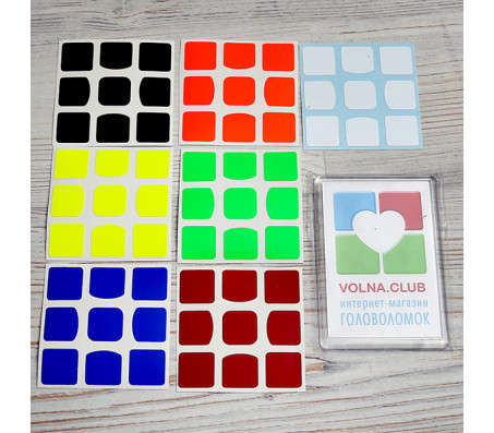 Наклейки на QiYi Valk 3 / неполный флю